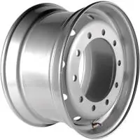 Asterro 22115B 11.75x22.5 10*335 ET120 DIA281 Silver Штампованный