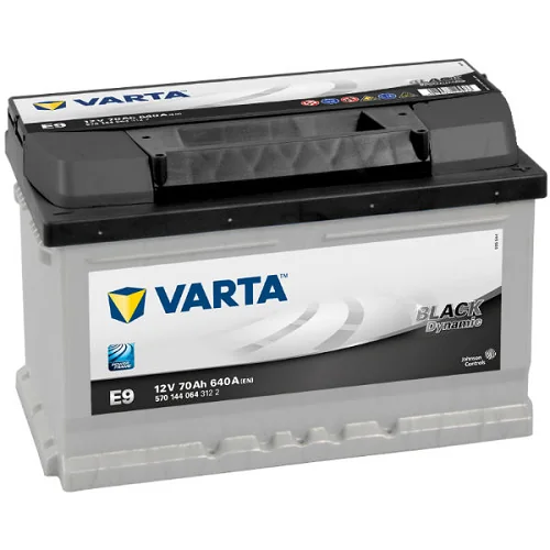 Автомобильный аккумулятор VARTA Black Dynamic 70 А/ч низк. обр. 570144