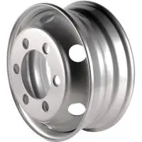 Asterro 6/222.25/164/125 6x16 6*222.25 ET125 DIA164 Silver Штампованный