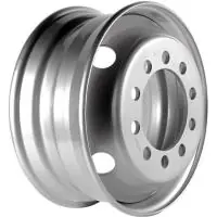 Asterro 1715 6.75x17.5 10*225 ET130 DIA176 Silver Штампованный