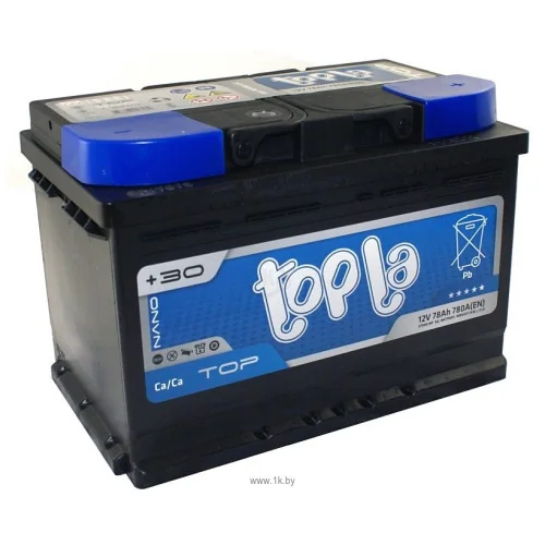 Автомобильный аккумулятор TOPLA Top 78 Ah R+ 118678 (TT78H)