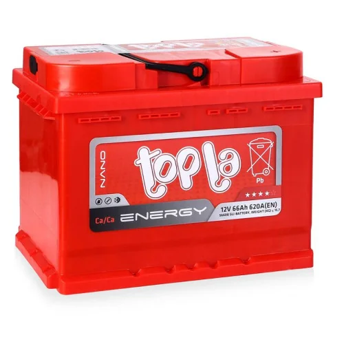 Автомобильный аккумулятор TOPLA Energy 66 Ah R+ 108066 (E66H)