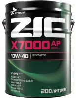 Масло ZIC X7000 AP 10W40 (200 л)