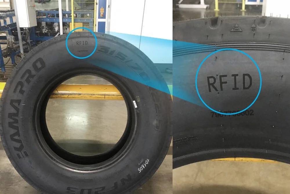 Компания KAMA TYRES начала тестирование ЦМК шин с RFID-метками