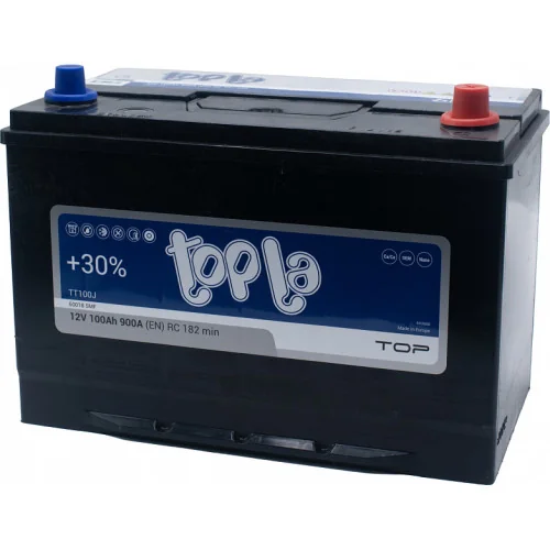 Автомобильный аккумулятор TOPLA Top JIS 100 Ah L+ 118102 (TT100JX)