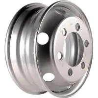 Asterro 1705 6x17.5 6*222.25 ET123 DIA164 Silver Штампованный