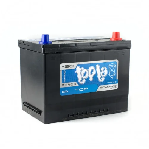 Автомобильный аккумулятор TOPLA Top JIS 75 Ah R+ 118875 (TT75J)