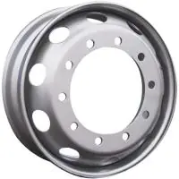 Asterro 2244F 11.75x22.5 10*335 ET120 DIA281 Silver Штампованный