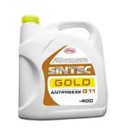 Антифриз SINTEC GOLD (желтый)  G11, 5 кг