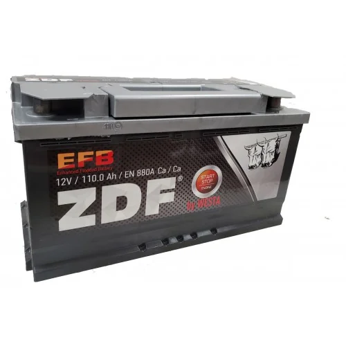 Автомобильный аккумулятор ZDF EFB 110 YT