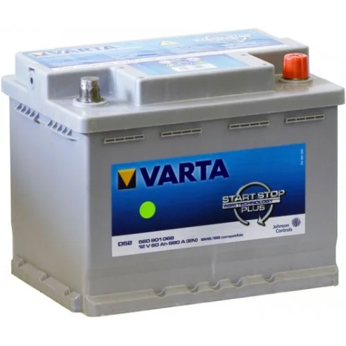 Автомобильный аккумулятор VARTA Start Stop Plus 60 А/ч 560901