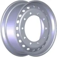 Sunrise 5221104 11.75x22.5 10*335 ET120 DIA281 Silver Штампованный