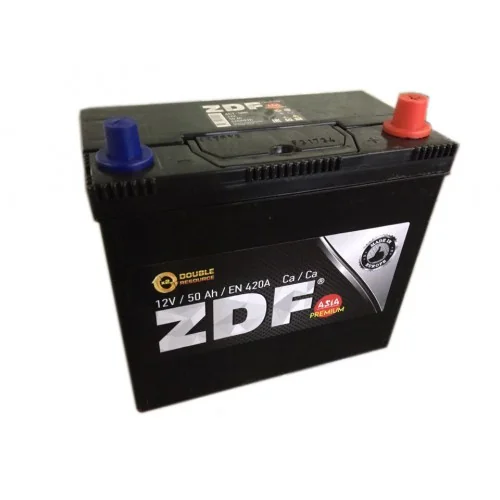 Автомобильный аккумулятор ZDF 6СТ-50 ASIA Premium о/п