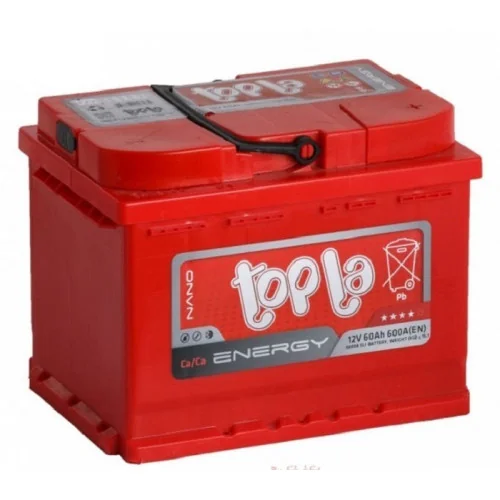 Автомобильный аккумулятор TOPLA Energy 60 Ah R+ 108060 (E60H)