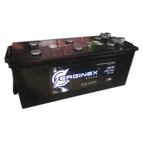 Аккумулятор для спецтехники ERGINEX 6СТ-190 п/п под конус.
