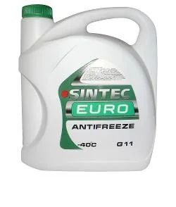 Антифриз SINTEC EURO (зеленый)  G11, 5 кг