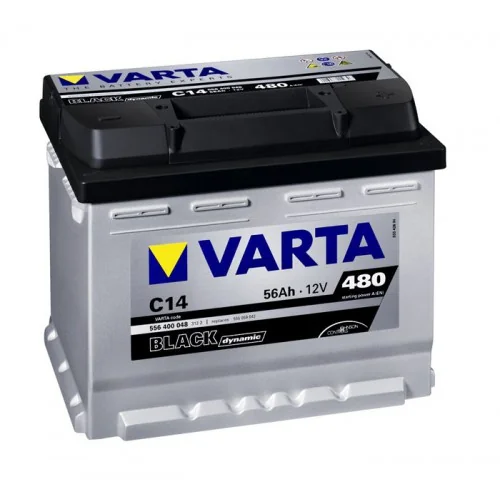 Автомобильный аккумулятор VARTA Black Dynamic 56 А/ч ОБР 556 400