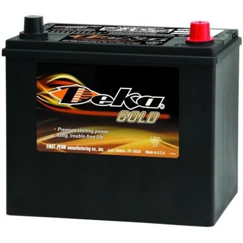 Автомобильный аккумулятор DEKA (651RMF CCA 500) 6 СТ - 50 Asia (евр)