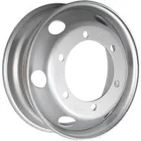 Asterro 1796A 6x17.5 6*222.25 ET116 DIA161 Silver Штампованный