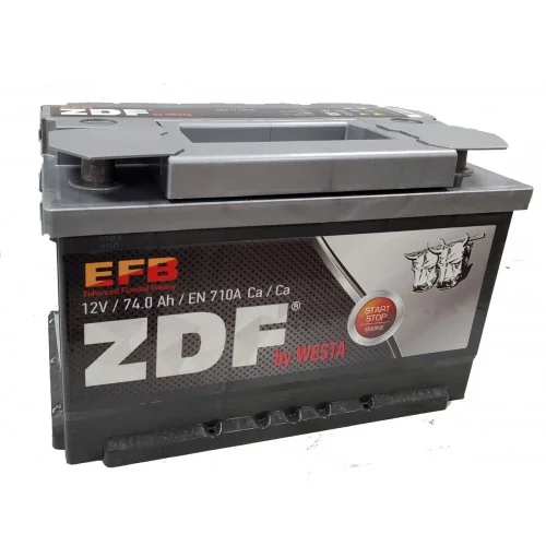 Автомобильный аккумулятор ZDF EFB 74 YT