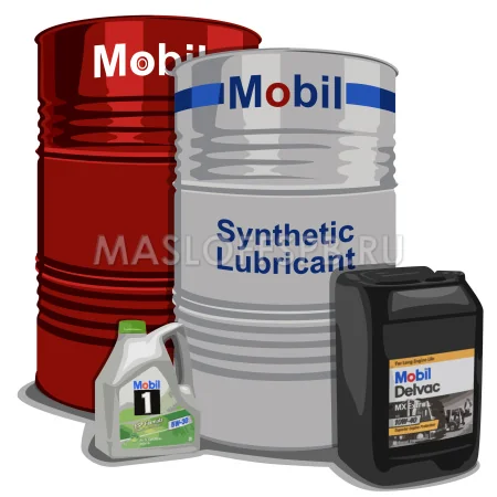 Моторное масло Mobil Delvac MX Extra 10W-40 (208 л)
